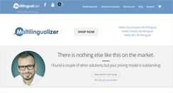 Desktop Screenshot of multilingualizer.com